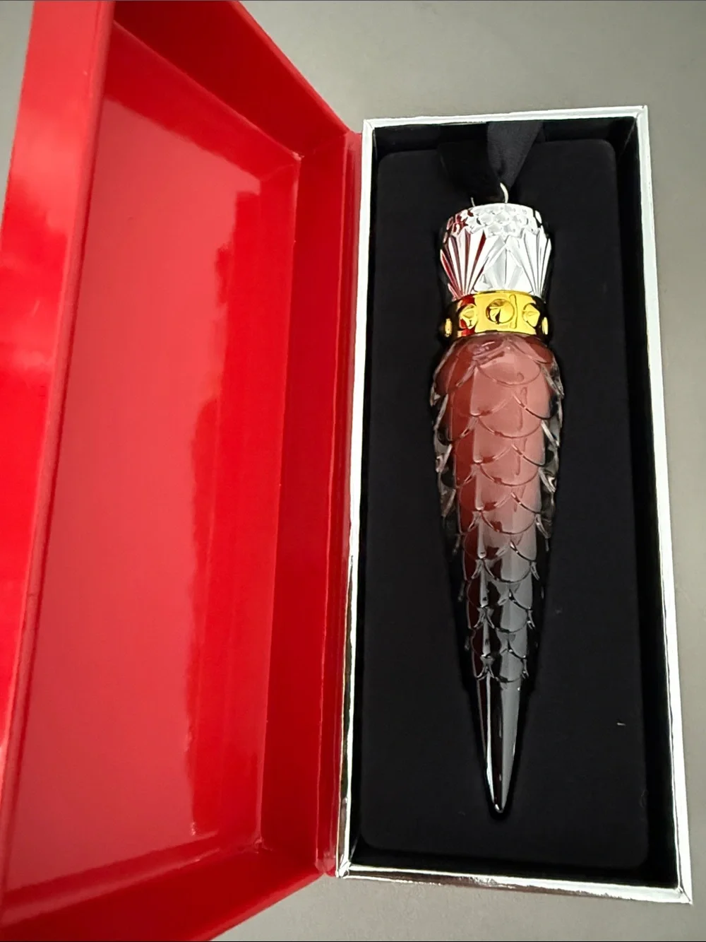 NEW Christian Louboutin Matte Lip Color Gala Moka 417F